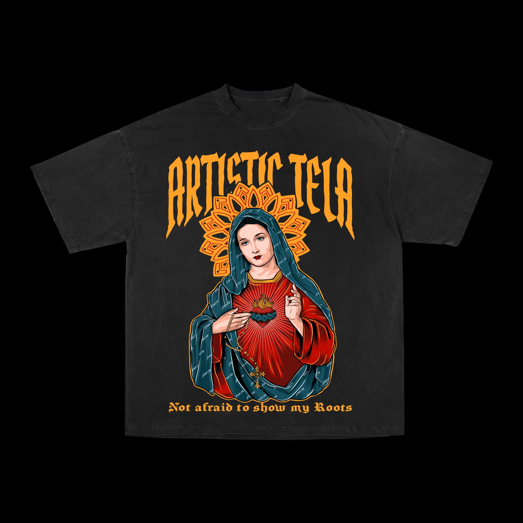 Not Afraid graphic tee