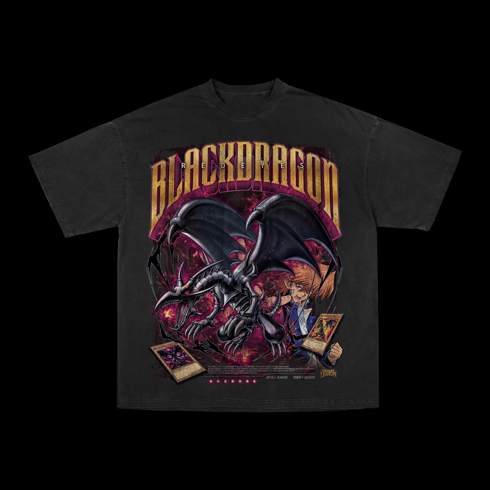 RED EYES BLACK DRAGON graphic tee