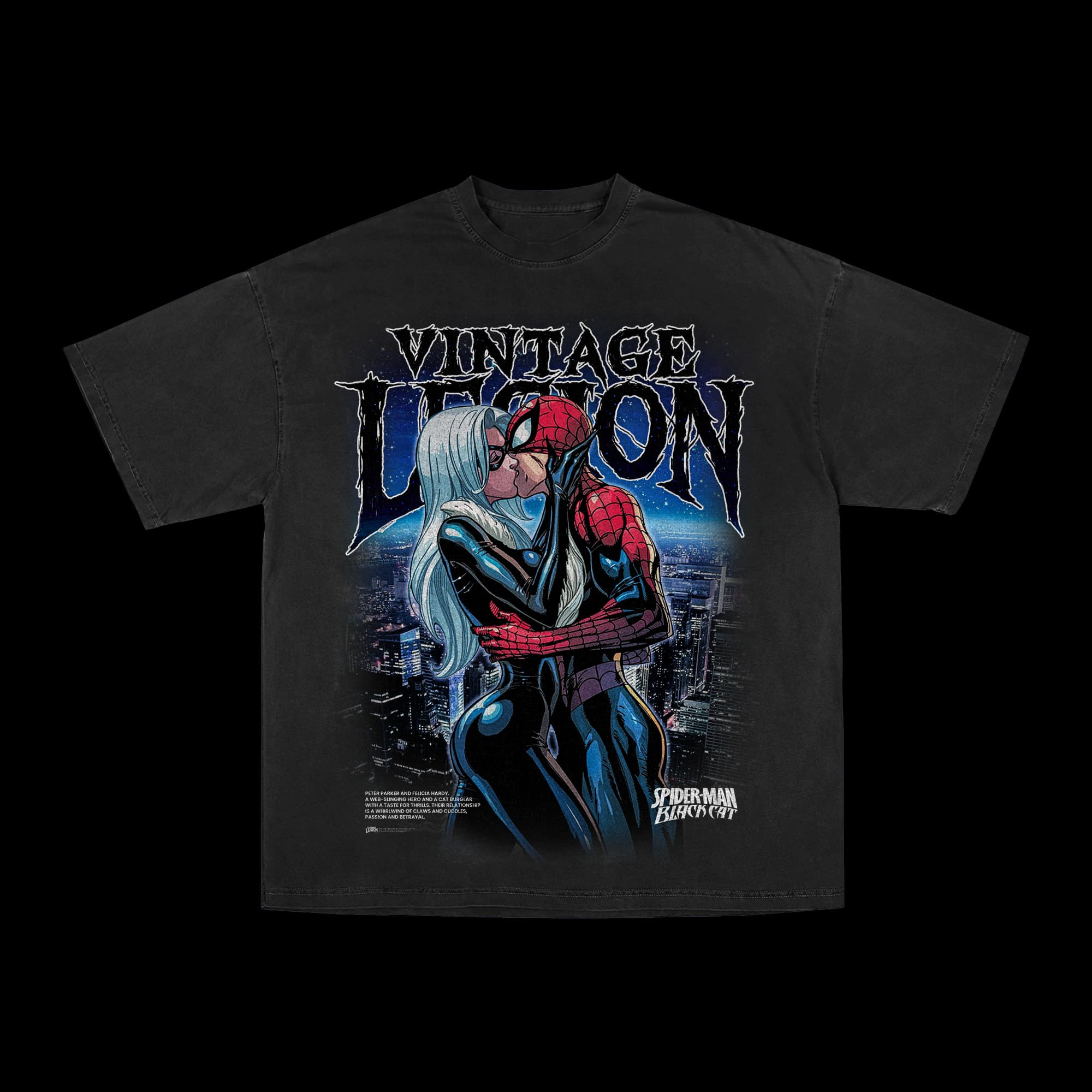 BLACK CAT graphic tee