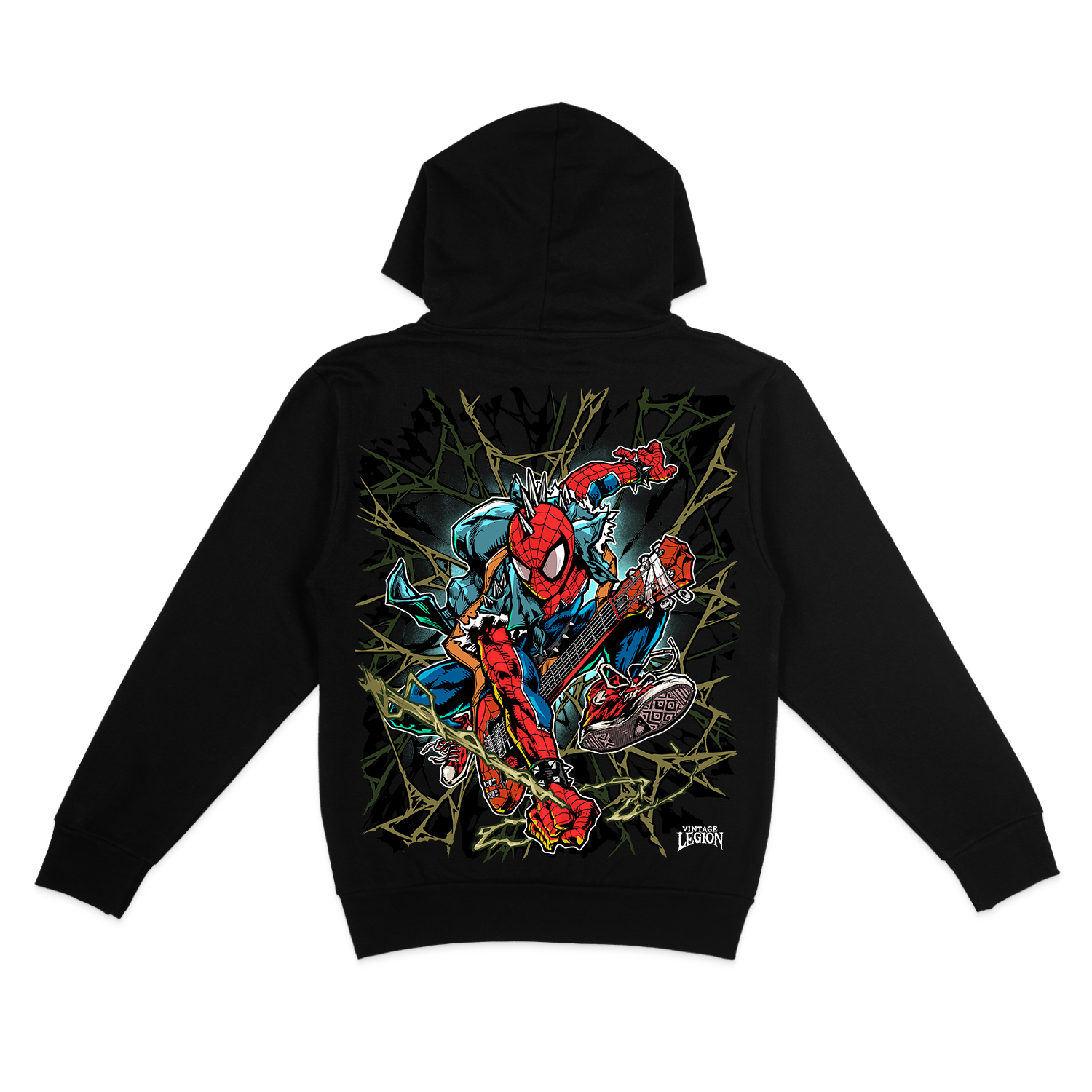 Limited Edition Hoodie Back Print Front Logo